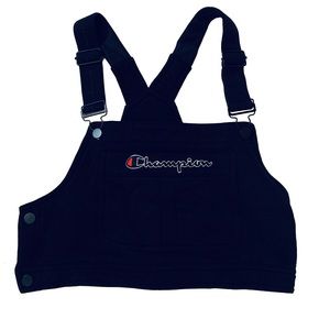 Champion Cropped Overall Top Size S